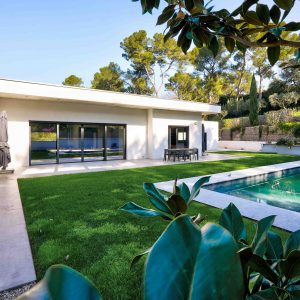 Maison contemporaine au sud d'Aix en Provence